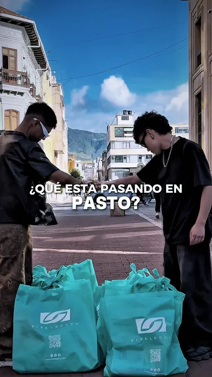 Activación de calle de VIVA LEGACY en Pasto